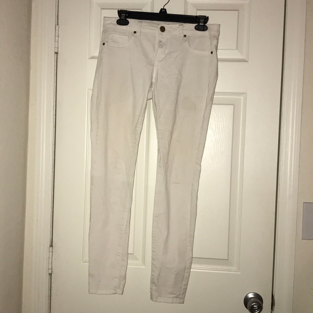 White jeans